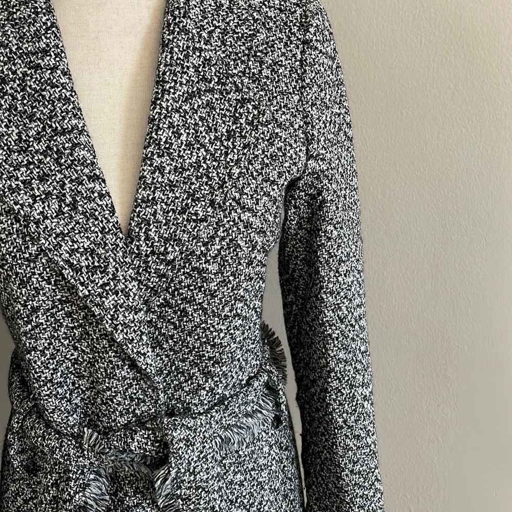 TULLE spring fall tweed coat - Picture 2 of 9